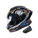 UTV ATV Helmets Full Face with Bluetooth Headset, Modular Motorcycle Helmets Most UTVs Polaris / Can-Am
