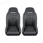 UTV Suspension Seats Heated Seats Replacement with Mounting Brackets 2PCS for Can-Am Maverick X3