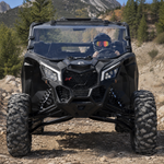 UTV Front Full Windshield Clear Acrylic Wind Deflector for Can-Am Maverick X3 / X3 Max