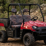 Manrock UTV Front Seat Covers 900D Oxford Fabric Waterproof Camo Bench Seat Protector for Polaris Ranger