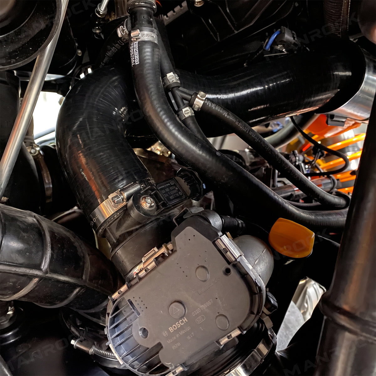 Full Silicone Charge Tubes Kit Charge Pipe for Can-Am Maverick X3 / X3 MAX