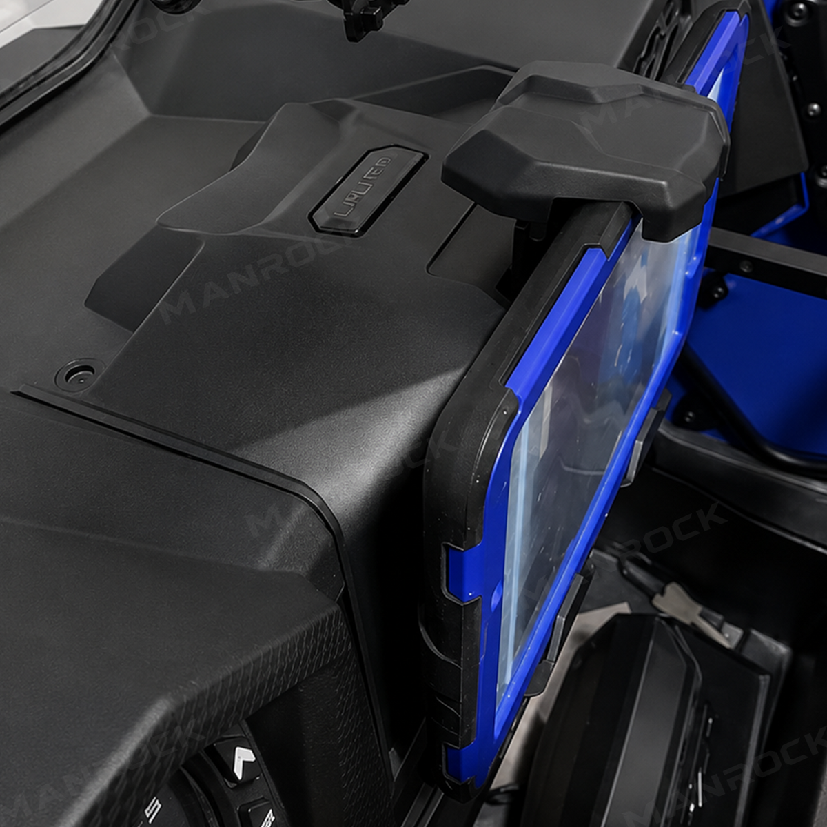 UTV Tablet Holder Phone Mount With Storage Box for Polaris RZR