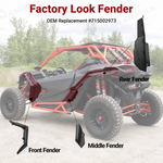 UTV Wide Fender Flare Kits Mud Flaps for Can-Am Maverick X3 / X3 Max, Maverick 1000 / 1000 Max