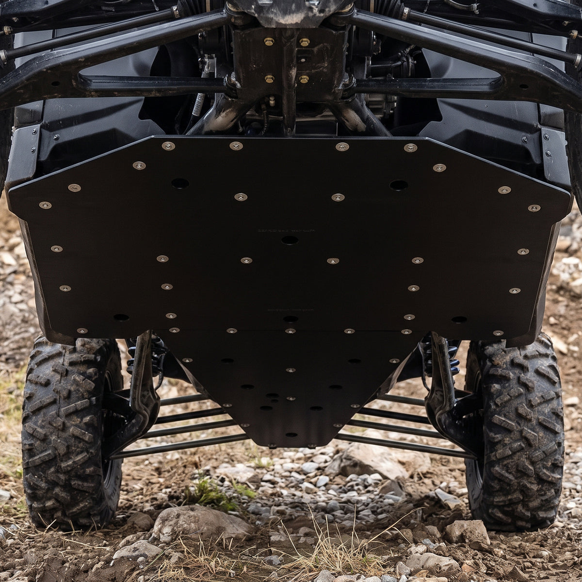 UTV Full Skid Plate Belly Pan Undercarriage Protection for Can-Am Maverick X3