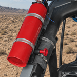 Fire Extinguisher Mount Quick Release Roll Cage Fire Extinguisher Holder Universal Fit for UTV / ATV
