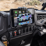 UTV Tablet Holder Phone Mount With Storage Box for Polaris RZR