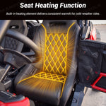 UTV Suspension Seats Heated Seats Replacement with Mounting Brackets 2PCS for Can-Am Maverick X3