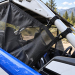 Window Nets PVC Mesh Upper Door Nets Sun Shade 4PCS for Can-Am Maverick X3 Max