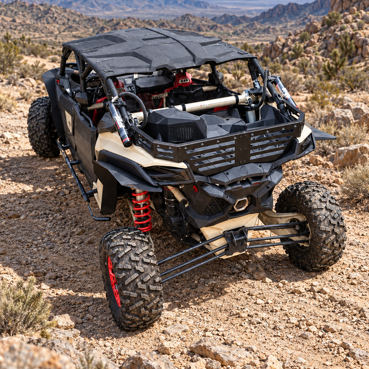 Rear Cargo Tailgate Steel Bed Enclosure for Can-Am Maverick X3 / X3 Max