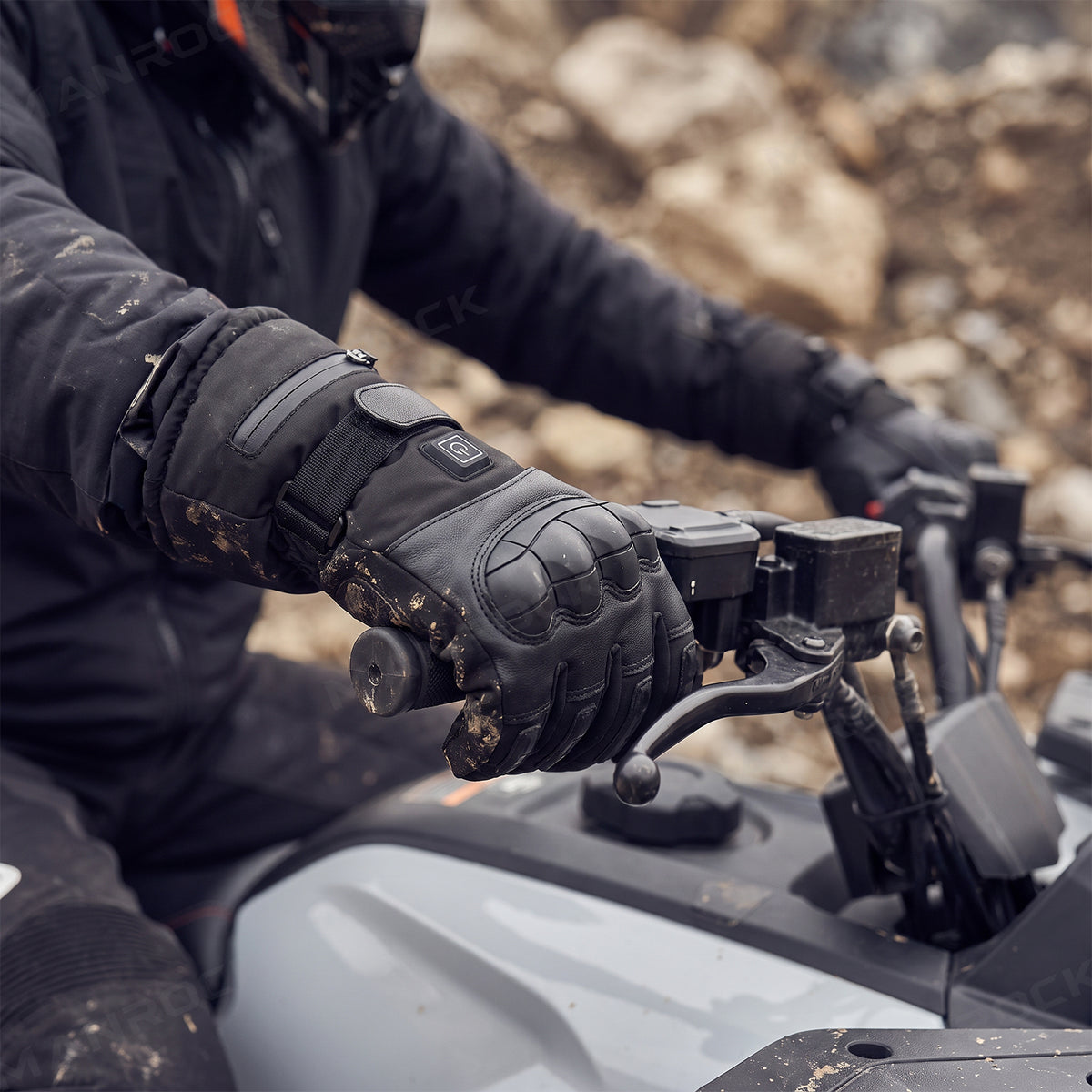 UTV/ATV Heated Motorcycle Gloves Rechargeable Touchscreen Riding Gloves 2PCS Most UTVs Polaris / Can-Am / Honda / Kawasaki / CFMOTO
