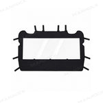 Soft Rear Windshield Clear PVC Roll-Up Rear Window Panel for Polaris RZR