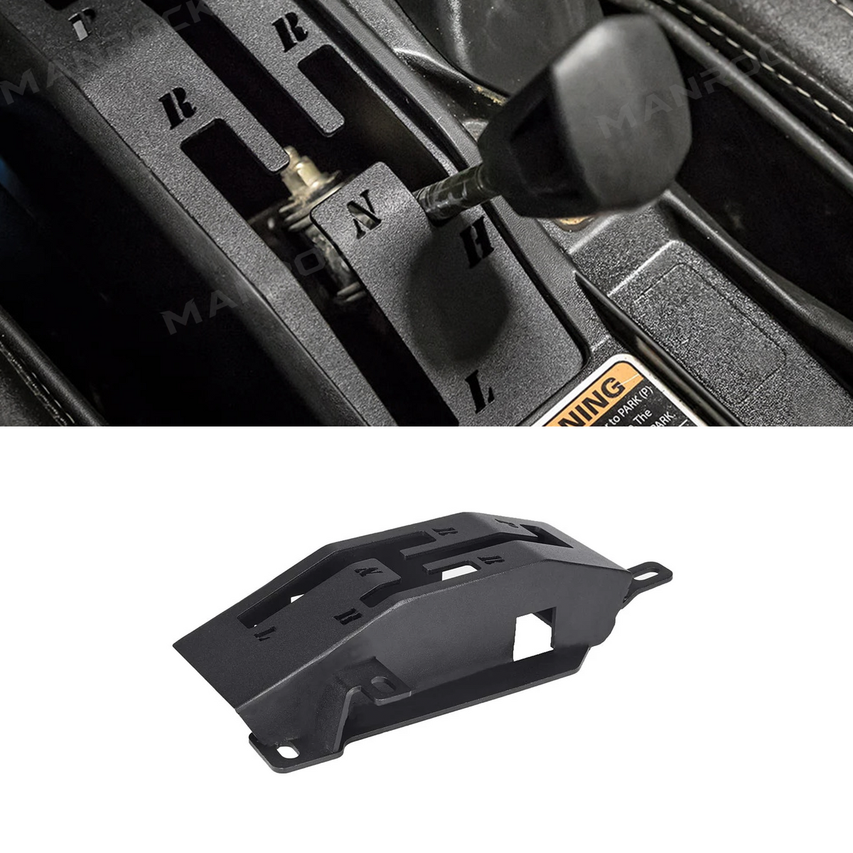 Quick Shift Gate Metal Gated Shifter Plate for Can-Am Maverick X3 / X3 Max