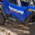 Rock Sliders Nerf Bars with Side Steps 2PCS for Polaris RZR