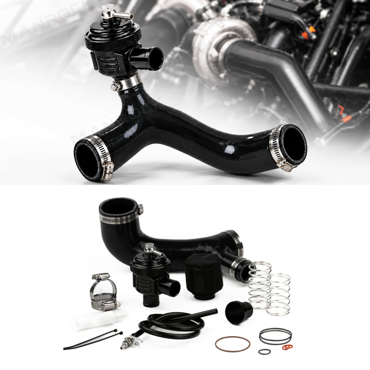 Blow Off Valves Aluminum Turbo BOV Kit for Can-Am Maverick X3