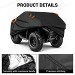 UTV Cover 420D Oxford Waterproof Protection Universal UTV, Polaris / Can-Am  / Honda / Kawasaki / CFMOTO