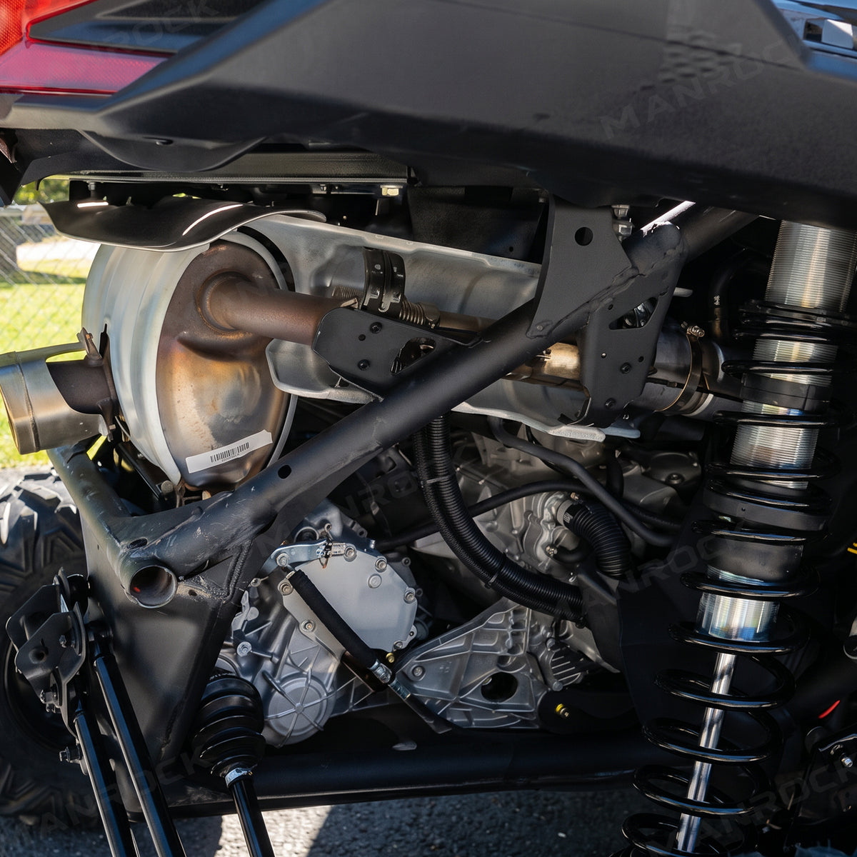 2.5" Cat Delete Pipe Stainless Steel Mid Race Pipe for Can-Am Maverick X3 / X3 Max