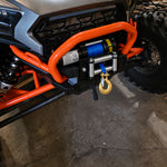Manrock UTV/ATV Winch 4500 LB Electric Winch Kit with Synthetic Winch Rope & Wireless Remote, Universal UTV Polaris / Can-Am / Honda / CFMOTO