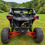 Muffler Delete Pipe Stainless Steel Race Exhaust Pipe with Slip-On Design for Can-Am Maverick X3 / X3 Max