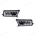 RGB Halo Kits LED Headlight Assembly Angel Eyes Halo Ring 2PCS for Polaris RZR