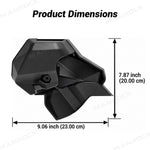 Central Roll Cage Trim Covers ABS B-Pillar Cover Replacement 2PCS for Can-Am Maverick X3 Max