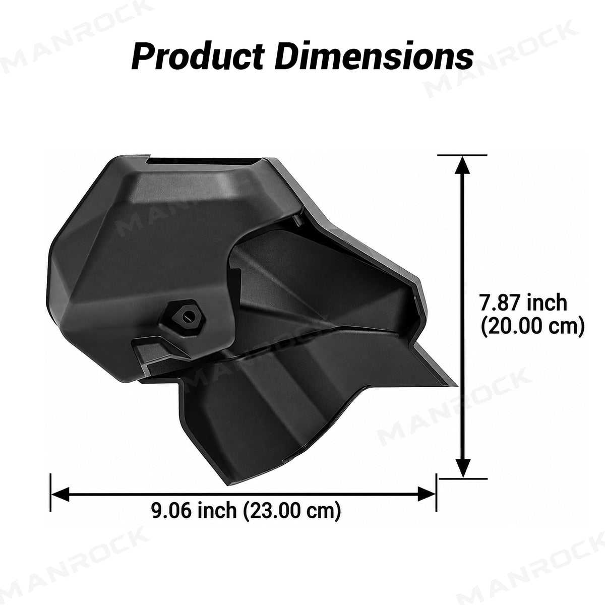 Central Roll Cage Trim Covers ABS B-Pillar Cover Replacement 2PCS for Can-Am Maverick X3 Max