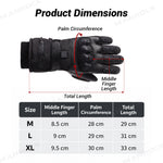 UTV/ATV Heated Motorcycle Gloves Rechargeable Touchscreen Riding Gloves 2PCS Most UTVs Polaris / Can-Am / Honda / Kawasaki / CFMOTO