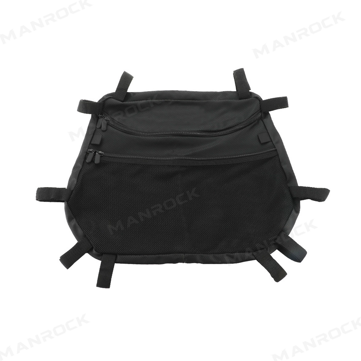UTV Overhead Storage Bag Black Roof Cargo Bag for Polaris RZR 800 / 900