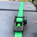 UTV ATV Retractable Ratchet Straps 1In ×10Ft Retractable Tie Downs 4PCS Universal UTV Polaris / Can-Am / Honda / Kawasaki / CFMOTO