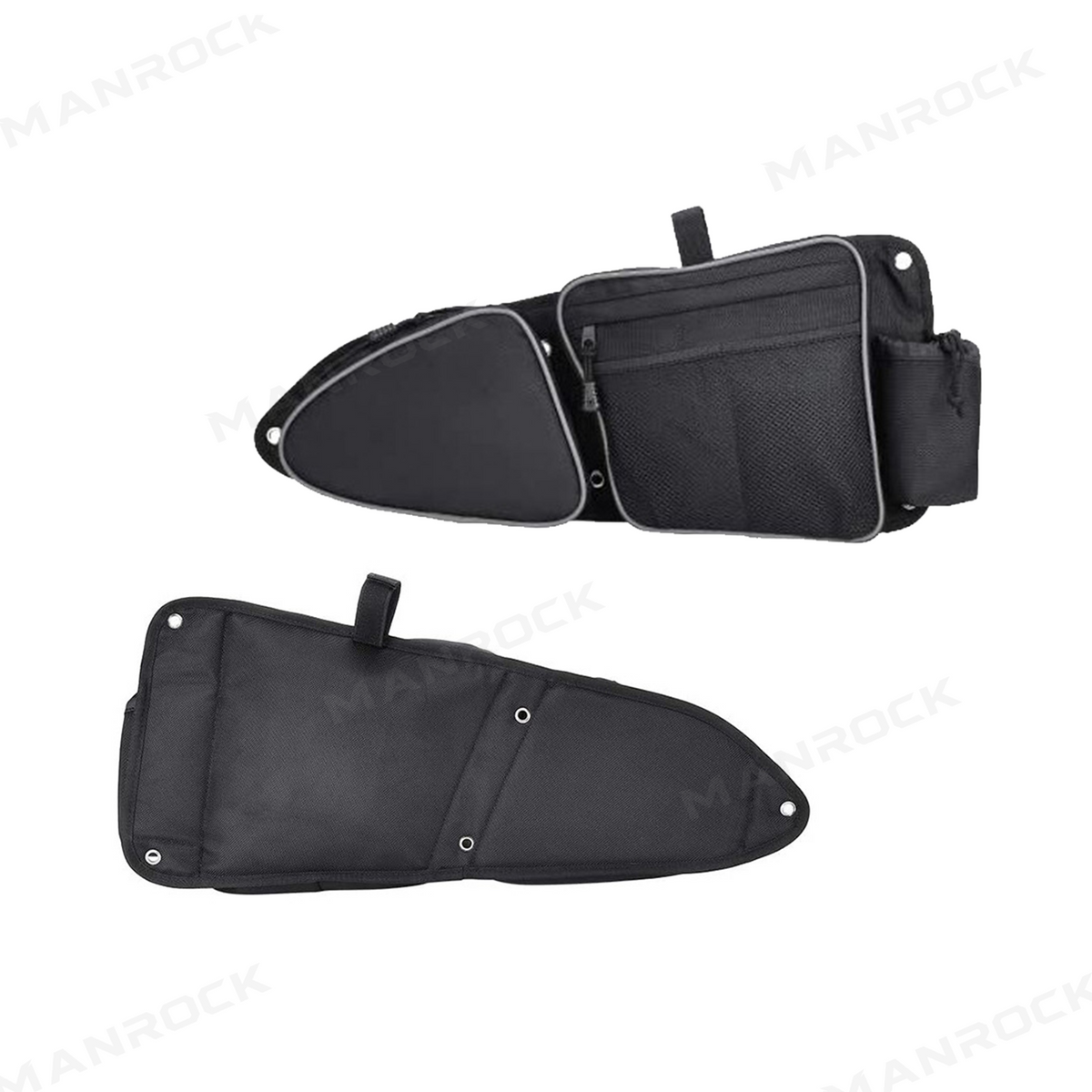 UTV Door Bags Side Storage Bags 2PCS with Knee Pad for Polaris RZR