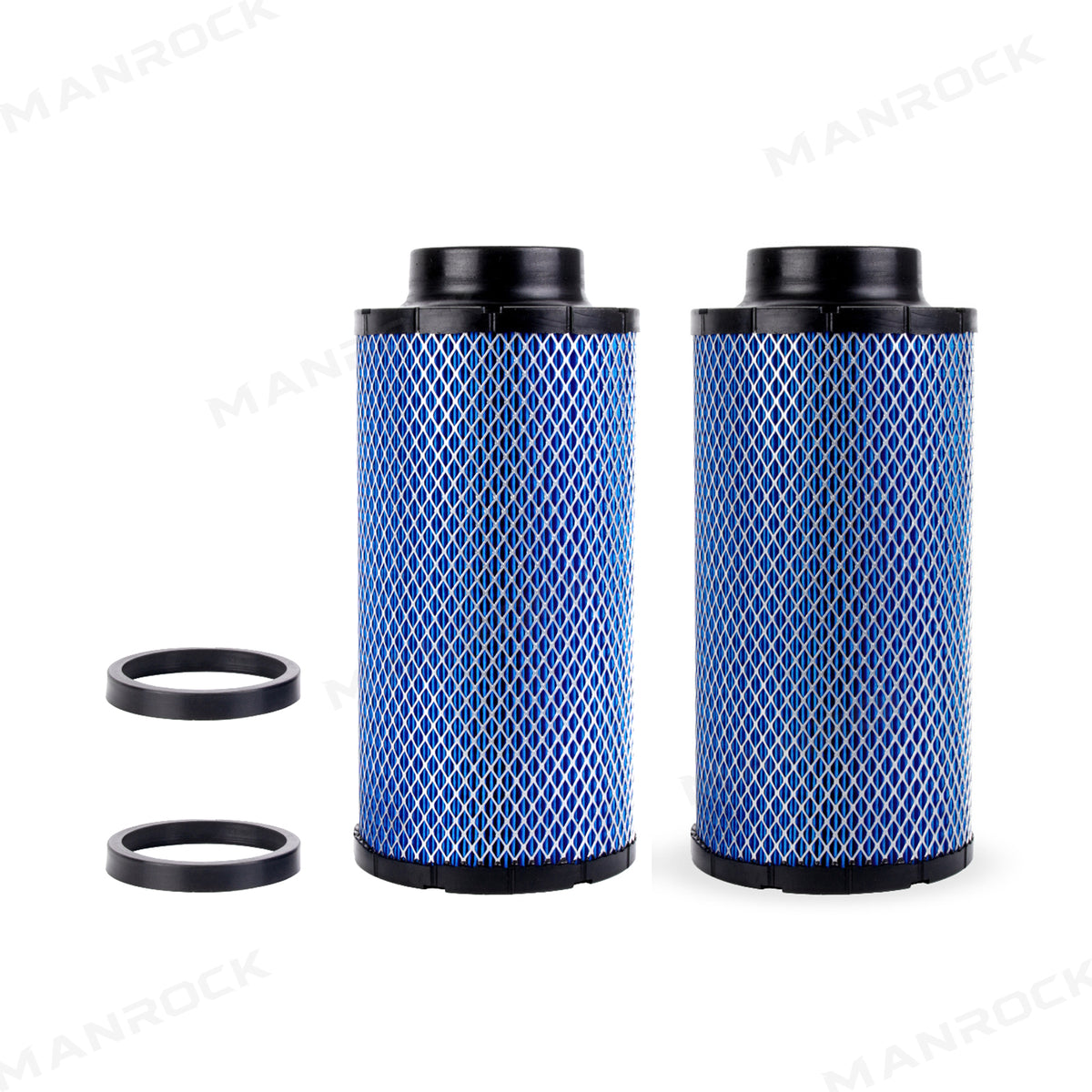 Air Filter Replacement Engine Intake Filter 2PCS for Polaris RZR