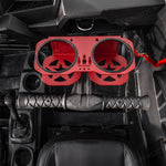 Large-Capacity Grab Bar Cup Holder Upgraded for Polaris RZR