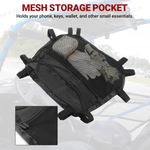 UTV Overhead Storage Bag Black Roof Cargo Bag for Polaris RZR 800 / 900