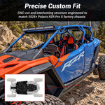 UTV Skid Plates Full Belly Pan Undercarriage Protection for Polaris RZR