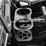 Large-Capacity Grab Bar Cup Holder Upgraded for Polaris RZR