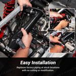 Full Silicone Charge Tubes Kit Charge Pipe for Polaris RZR