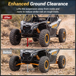 High Clearance Front A-Arm Kit 4PCS for Can-Am Maverick X3 64" Wide