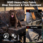 Manrock UTV Front Seat Covers 900D Camo Waterproof Seat Protector for Kawasaki Mule