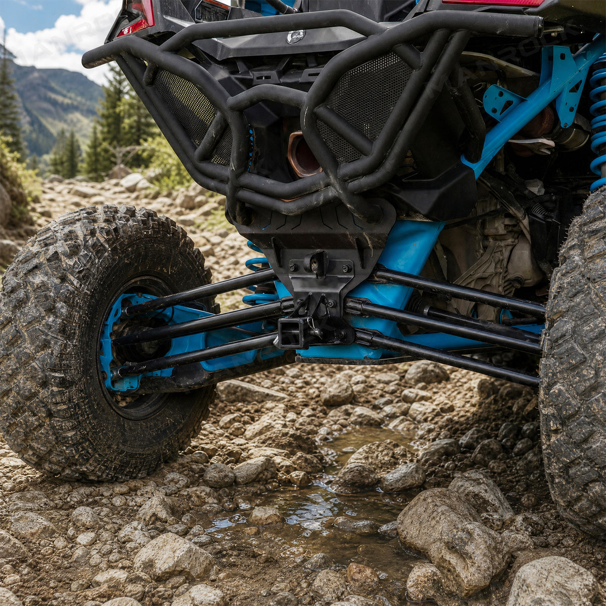 UTV Rear Receiver Hitch 2" Trailer Hitch for Can-Am Maverick X3 / X3 Max