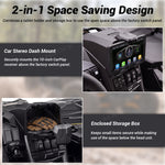Manrock 10" CarPlay Stereo Kit with AHD Backup Camera and Dash Mount with Storage Box for Can-Am Maverick X3 / X3 MAX