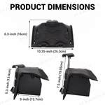 UTV Tablet Holder Phone Mount With Storage Box for Polaris RZR