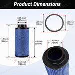 Air Filter Replacement Engine Intake Filter 2PCS for Polaris RZR