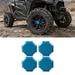 Wheel Center Caps Hub Cap Covers 4PCS for Polaris RZR