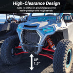 High Clearance 1.5" Front A-Arm Kit Forward Offset for Polaris RZR