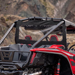 Soft Rear Windshield Clear PVC Roll-Up Rear Window Panel for Polaris RZR