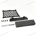 UTV Noise Reduction Kit Aluminum Air Intake Relocation Kit for Can-Am Maverick X3 / X3 Max