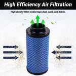Air Filter Replacement Engine Intake Filter 2PCS for Polaris RZR