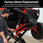 High Clearance 1.5" Front A-Arm Kit Forward Offset for Polaris RZR