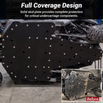UTV Full Skid Plate Belly Pan Undercarriage Protection for Can-Am Maverick X3