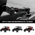 UTV Phone Mount 360° Adjustable Metal Phone Holder Fit for Can-Am Maverick X3 / X3 Max