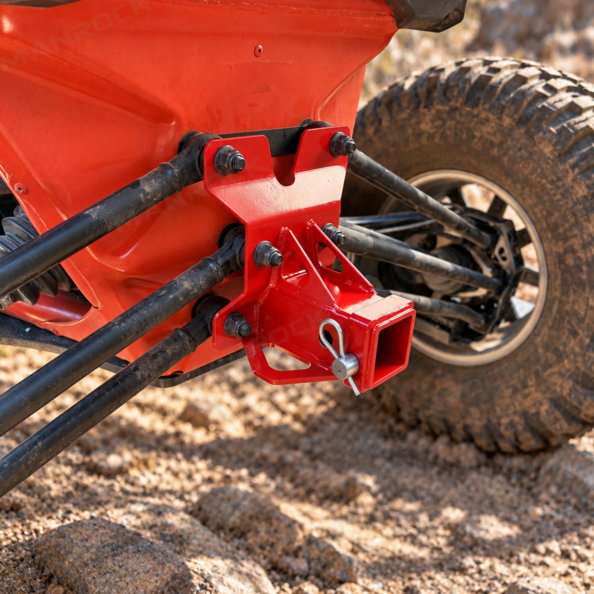 UTV Rear Receiver Hitch 2" Trailer Hitch for Can-Am Maverick X3 / X3 Max
